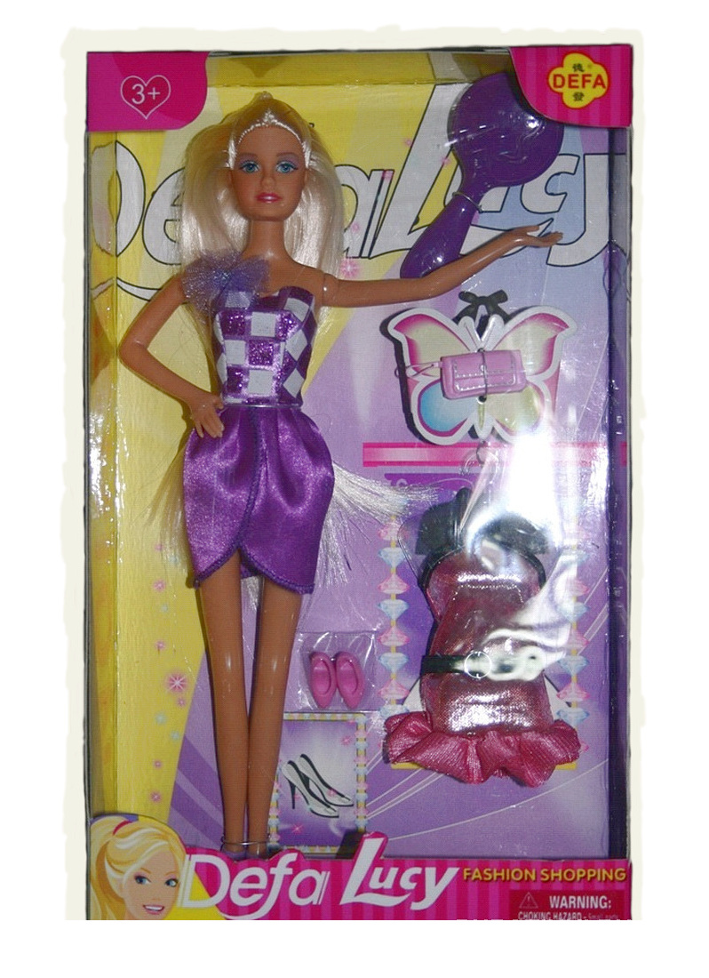 Кукла Defa с дополнительным платьем и аксессуарами, 2 вида  